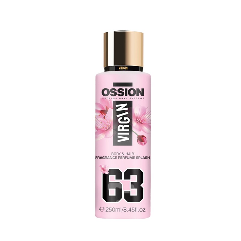بادی اسپلش و عطر مو زنانه سری Ossion شماره 63 مورفوس 250 میل