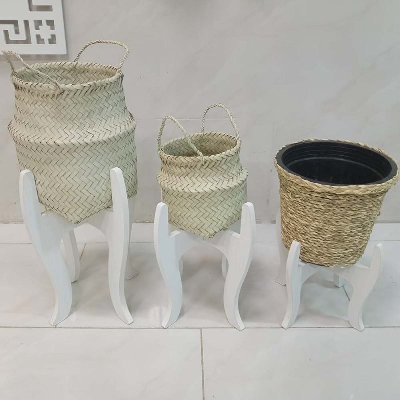 پایه گلدان اطلسی  ست سه عددی 