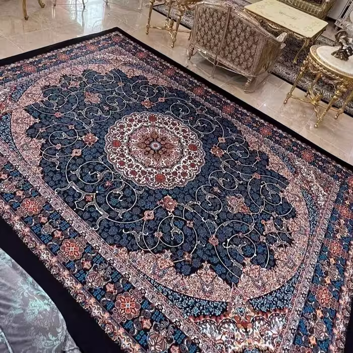 کاور فرش و روفرشی کشدار فوق العاده جذاب و دوست داشتنی 9 متری با بهترین کیفیت و چاپ کد 1152