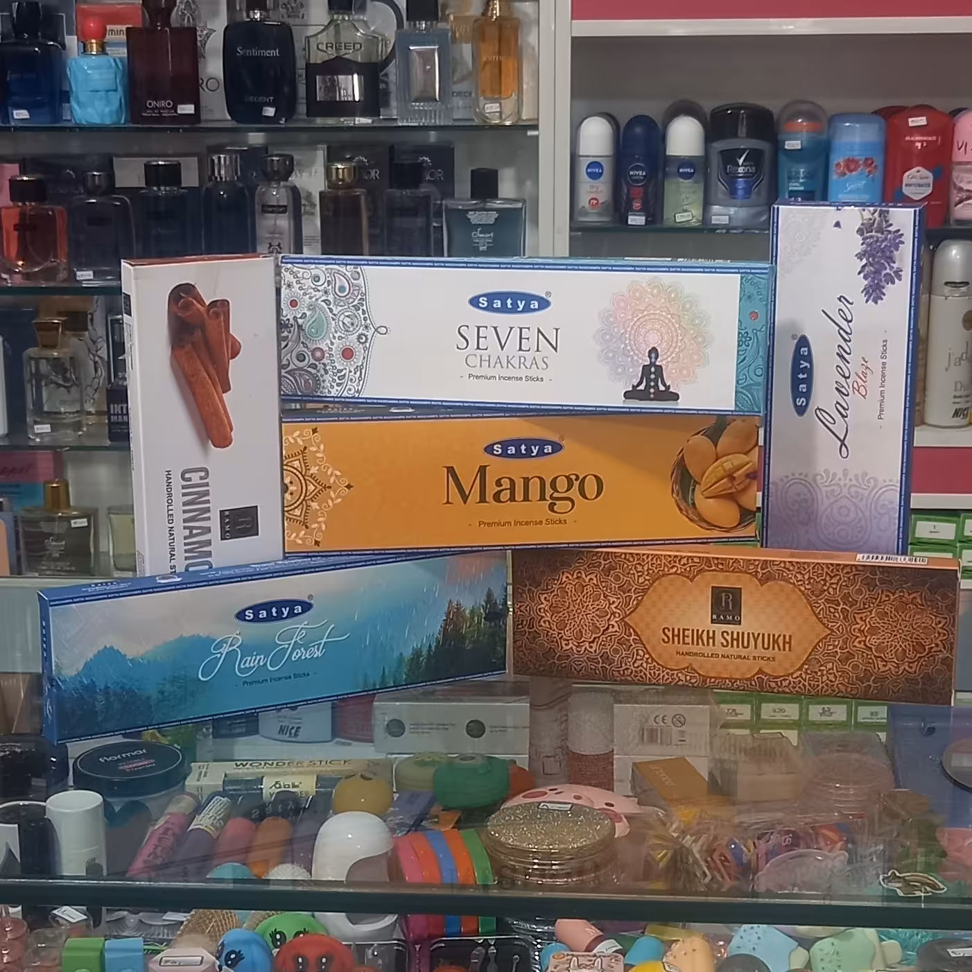 عود satya وRAMO 50 گرمی بوی عالی ماندگاری و پخش بالا