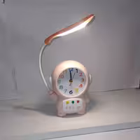 چراغ مطالعه فانتزی شارژی مدل ساعت