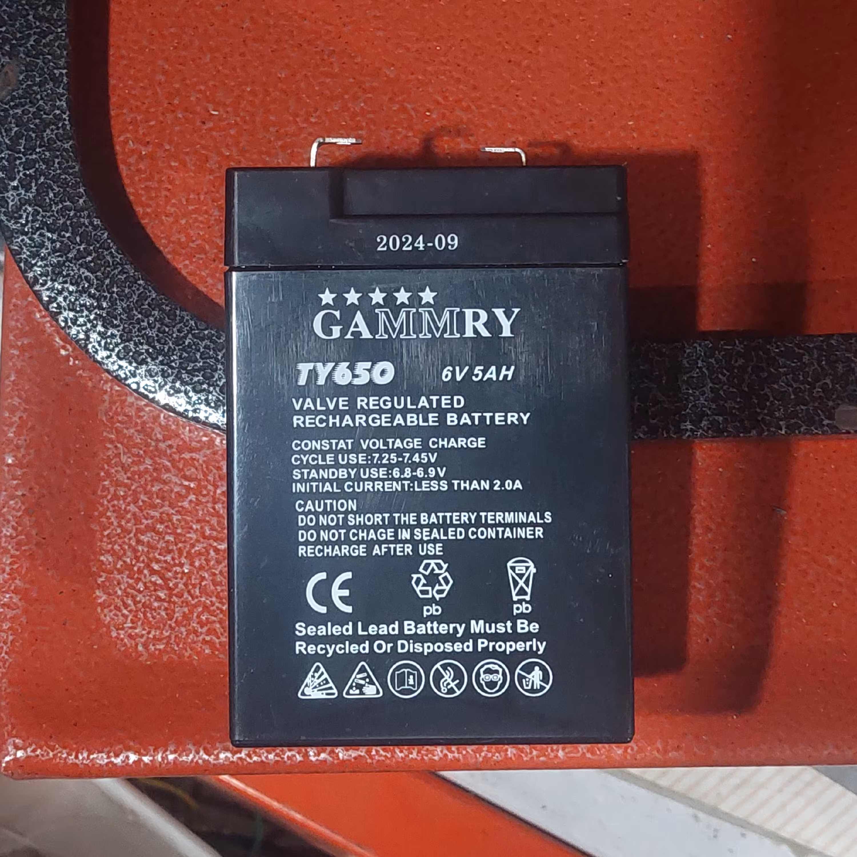 باتری 6 ولت مناسب ترازو و باسکول (ارسال رایگان)