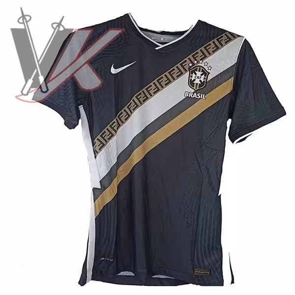 لباس تمرینی فندی برزیل 2023 نسخه پلیری کد 2303113