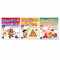 کتاب Phonics For Kids اثر Thomas Gordon And Nathan Shu انتشارات اشتیاق نور سه جلدی