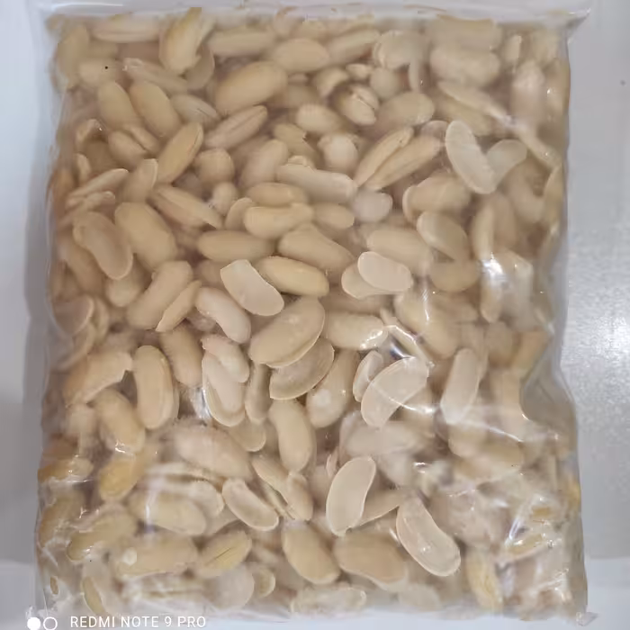 لوبیا کشاورزی پوست کنده شده آماده ،پخت عالی ،500گرمی ارسال پس کرایه 