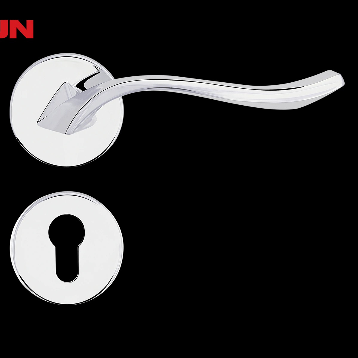 دستگیره درب دو تیکه 105 کلون