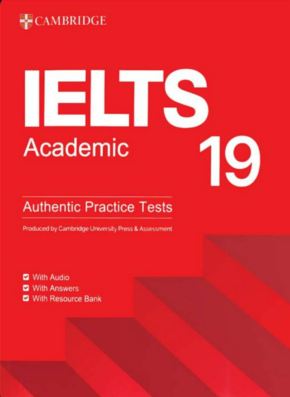 کتاب کمبریج ایلتس 19 اکادمیک cambridge IELTS 19 Academic