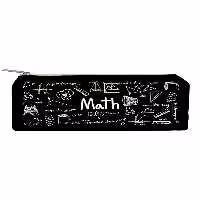 زیپ کیف سایز B5 Math مشکی دات نوت