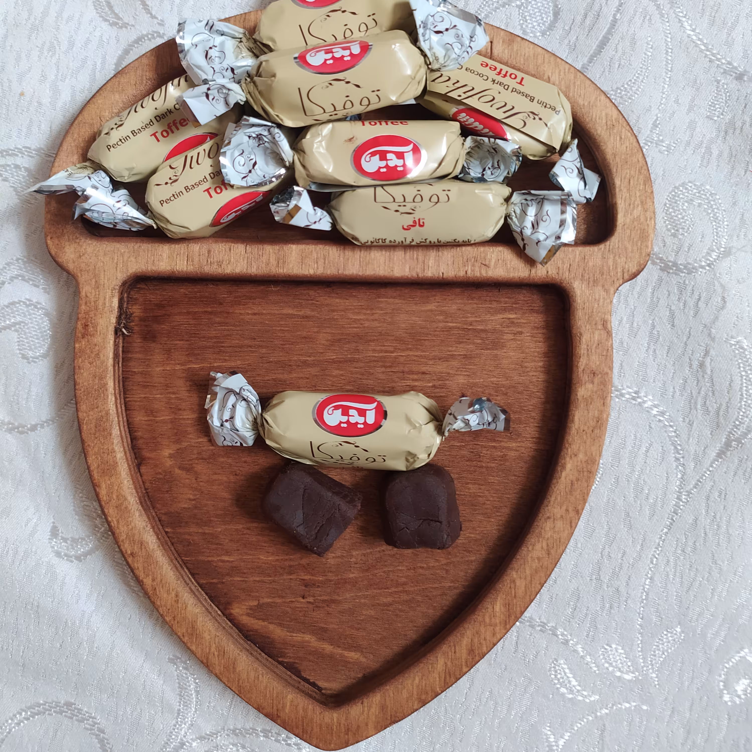 تافی توفیکا آیدین روکش کاکائویی بسته 200گرمی