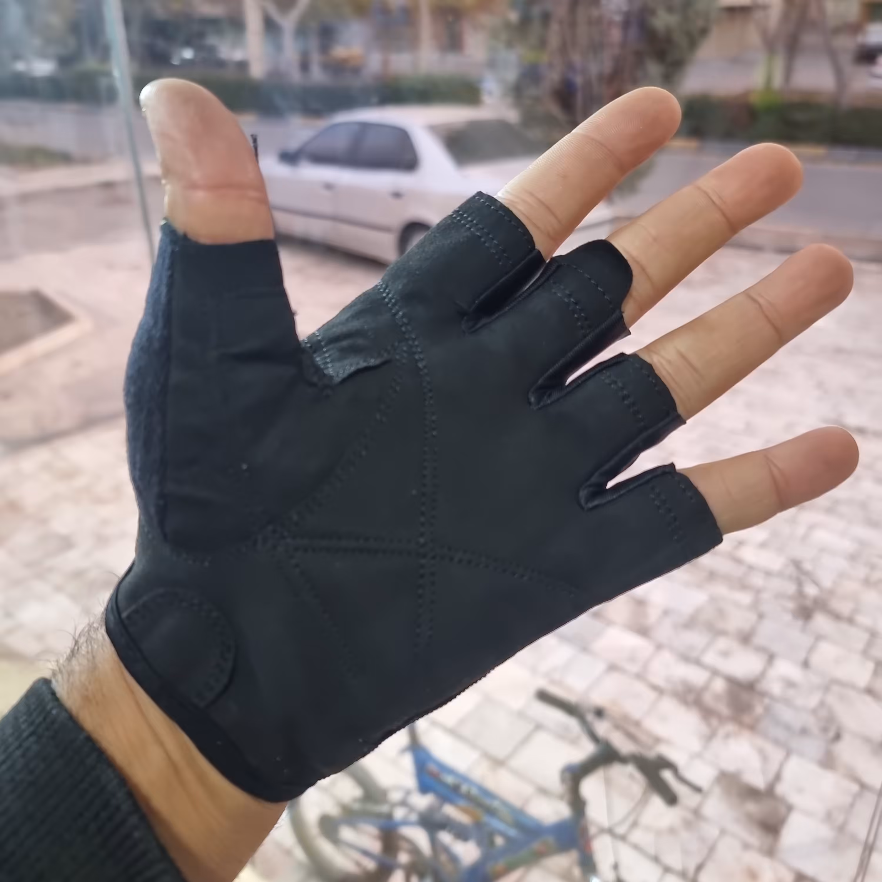 دستکش نیم پنجه دوچرخه سواری 