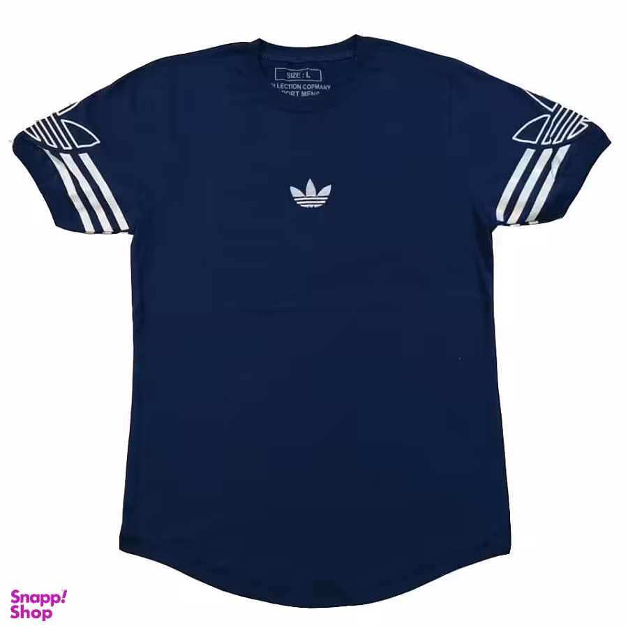 تیشرت مردانه طرح آدیداس کد G4 رنگ سرمه ای