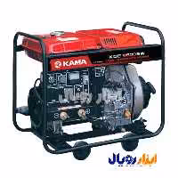 موتور برق و جوش دیزلی 6.5 کیلووات کاما مدل KDE6500EW