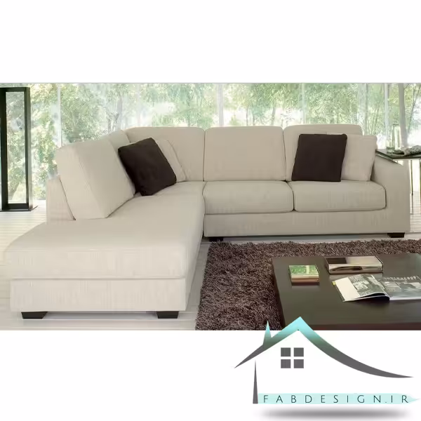 مبل ال راحتی مدل ischia