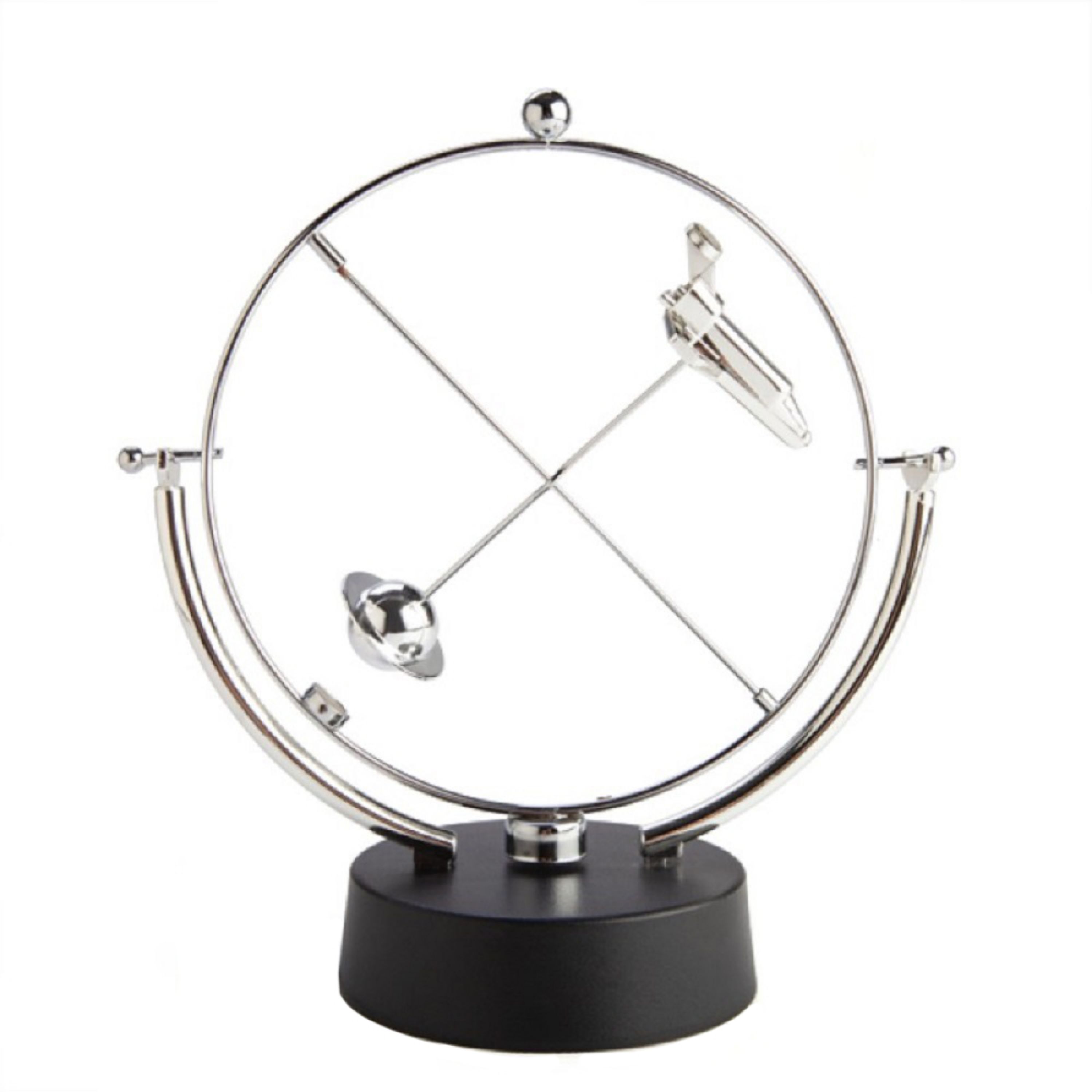 آونگ تزیینی مدل مداری چرخش خودکار طرح Shuttle