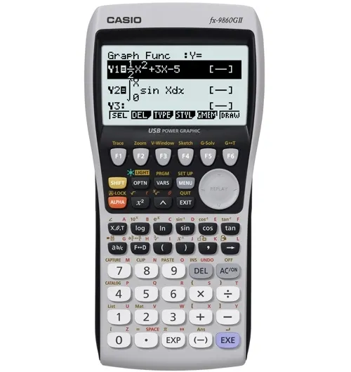 ماشین حساب کاسیو مدل Fx-9860G II SD