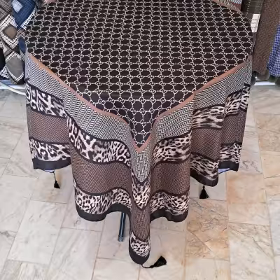 روسری نخی دست دوز قواره 140