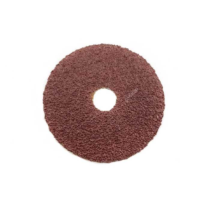 سنباده دیسکی فیبری اکسید آلومینیوم قرمز 115 میلی متر مش 24 دیرفوس  Deerfos