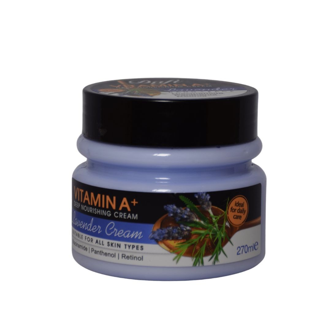 کرم مرطوب کننده ویتامین A حاوی عصاره اسطوخودوس دافی