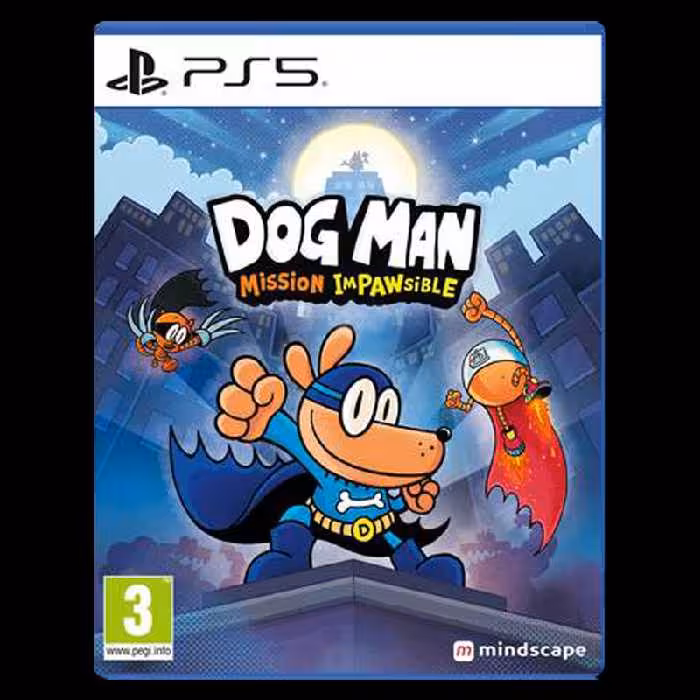 دیسک بازی Dog Man Mission Impawsible برای PS5 پلمپ