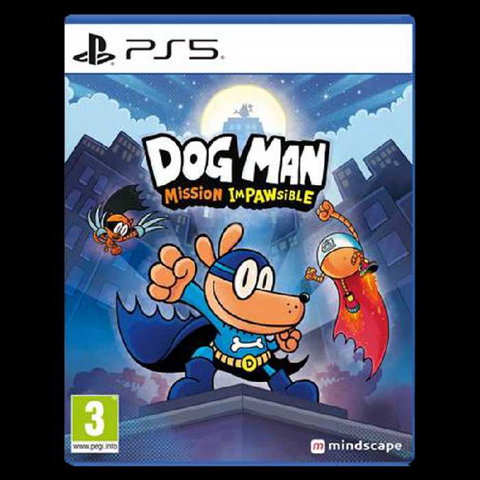 دیسک بازی Dog Man Mission Impawsible برای PS5 پلمپ