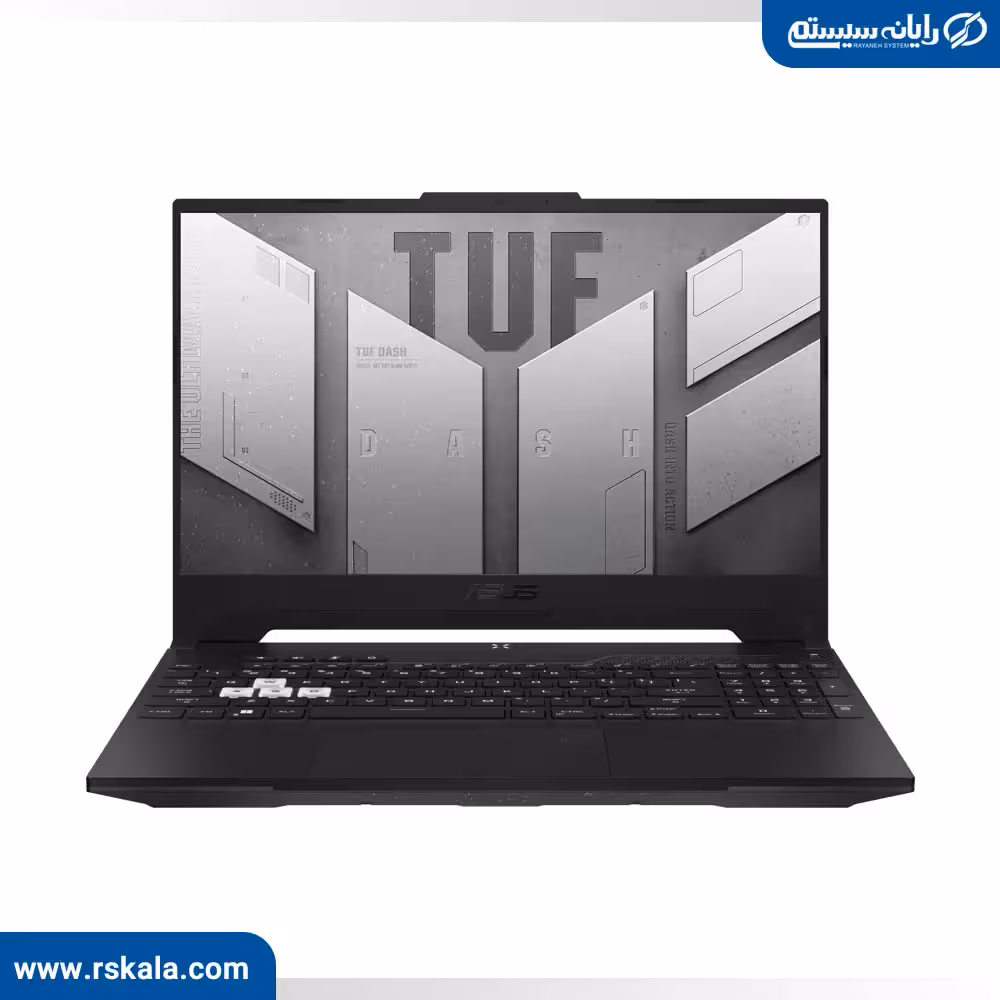 لپ تاپ گیمینگ 15.6 اینچی ایسوس مدل Asus TUF Dash FX517ZE I7 16GB 512GB SSD - رایانه سیستم