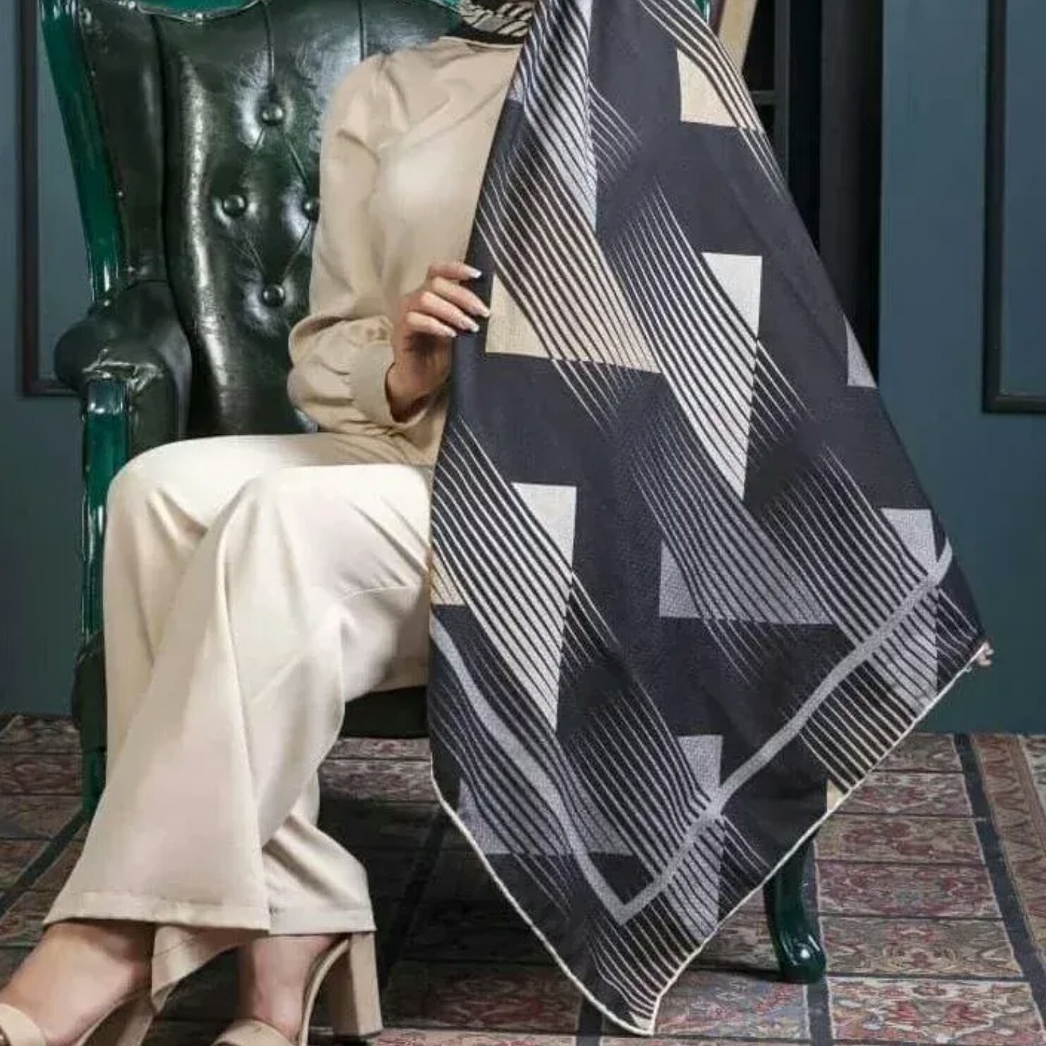 روسری ژاکارد
