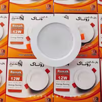 پنل 12 وات تو کار بک لایت روناک شاهچراغ پارسیان کارتن 20 عددی 
