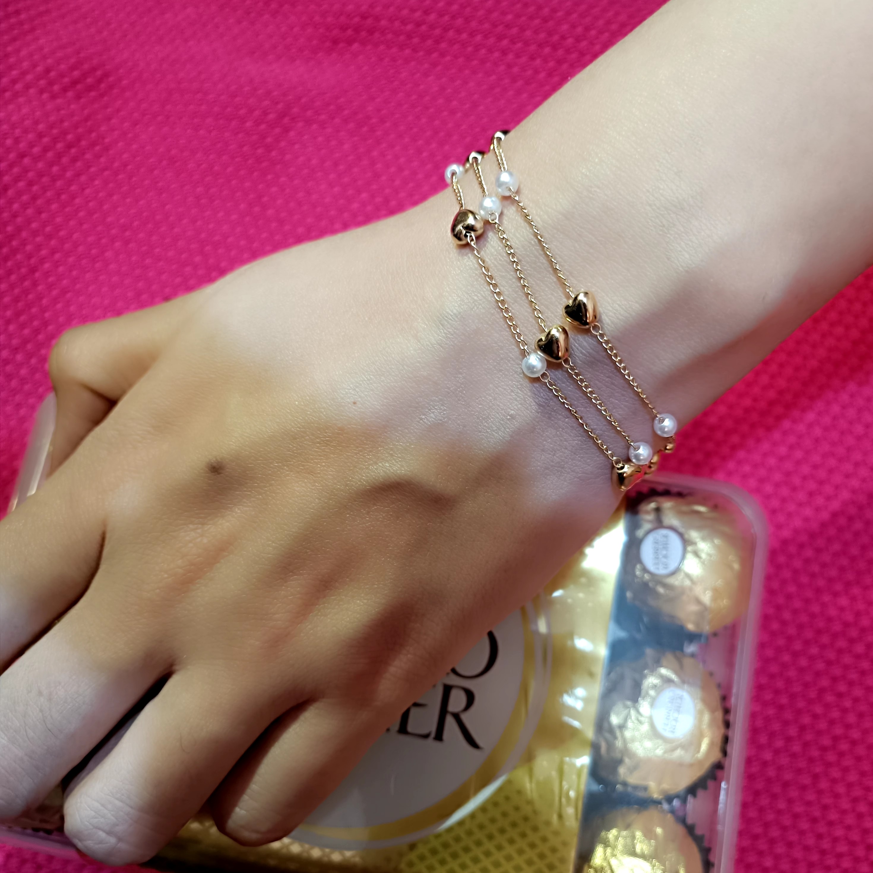 دستبند قلبی قلبی 