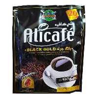 قهوه فوری بلک گلد علی کافه Black Gold بسته 20 عددی
