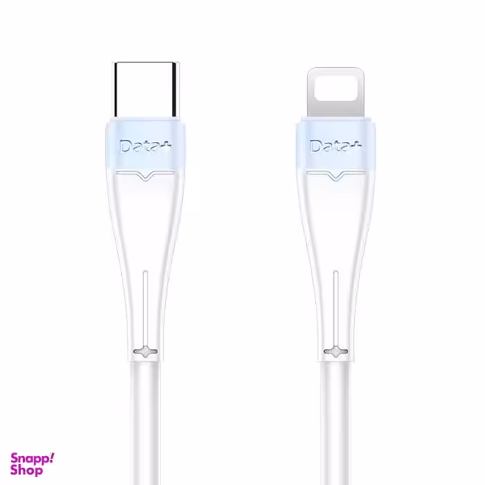 کابل تبدیل USB-C به لایتنینگ دیتا پلاس مدل DP32 طول 1 متر