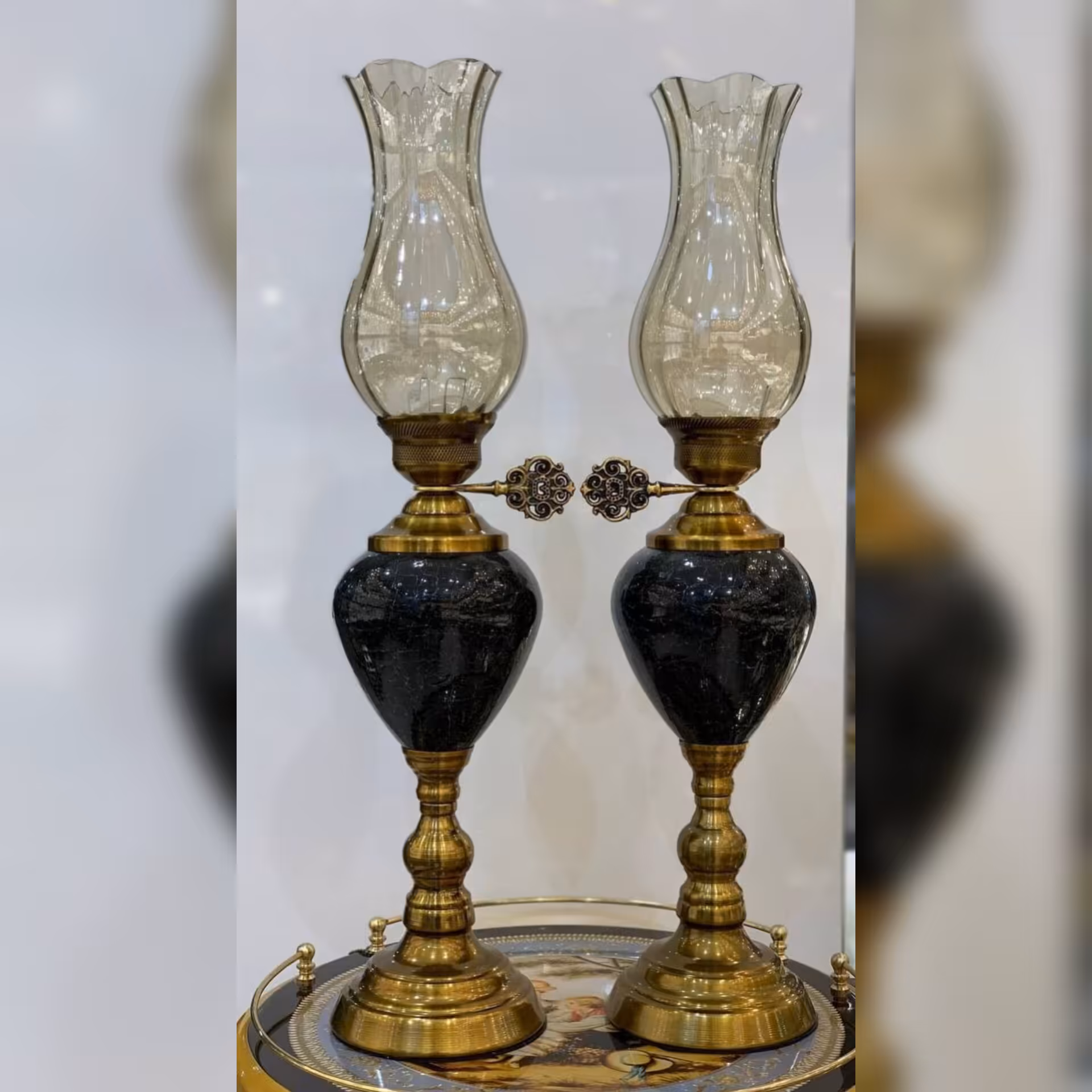 شمعدان جفتی کد 302