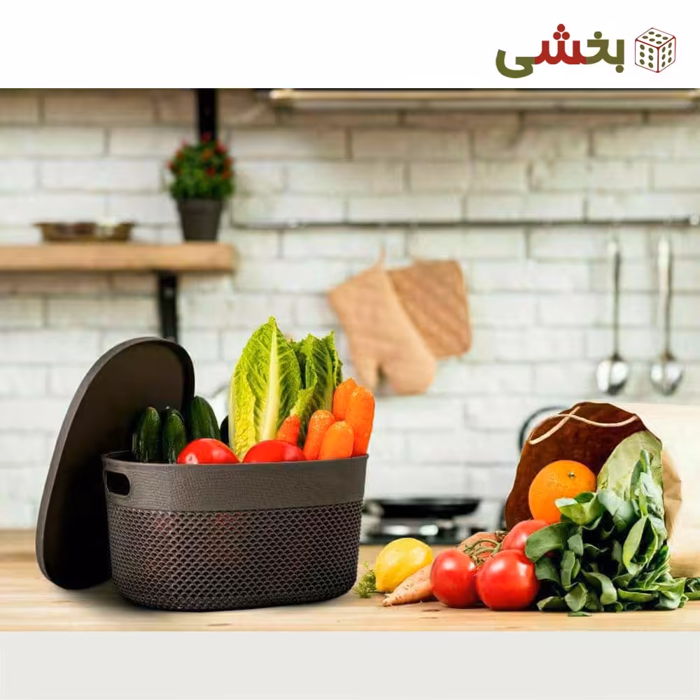 سبد نظم دهنده موناکو درب دار سایز 4