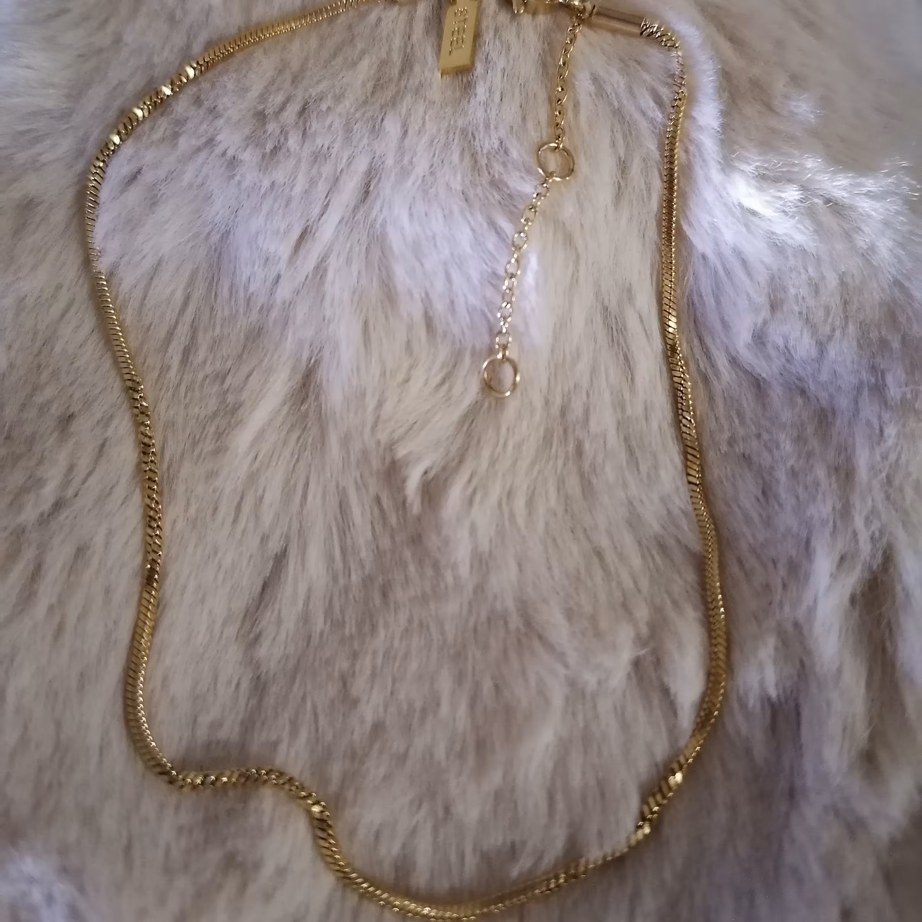 پابند زنجیری رنگ ثابت طرح طلا سایز متغییر