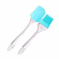 ست قلمو و لیسک سیلیکونی سبزآبی با کیفیت عالی