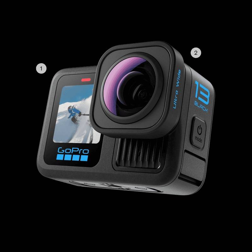 خرید دوربین Gopro HERO13 Black Ultra Wide Lens Mod Bundle با بهترین قیمت