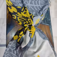 شال حریر دورنگ