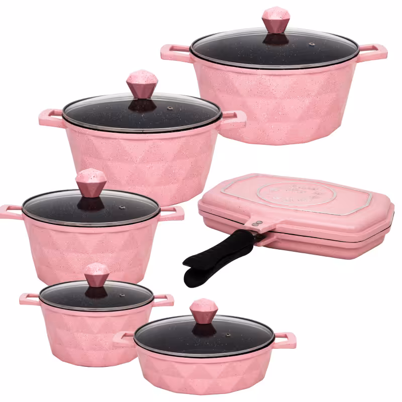 سرویس پخت و پز 12 پارچه آیسل مدل Diamond