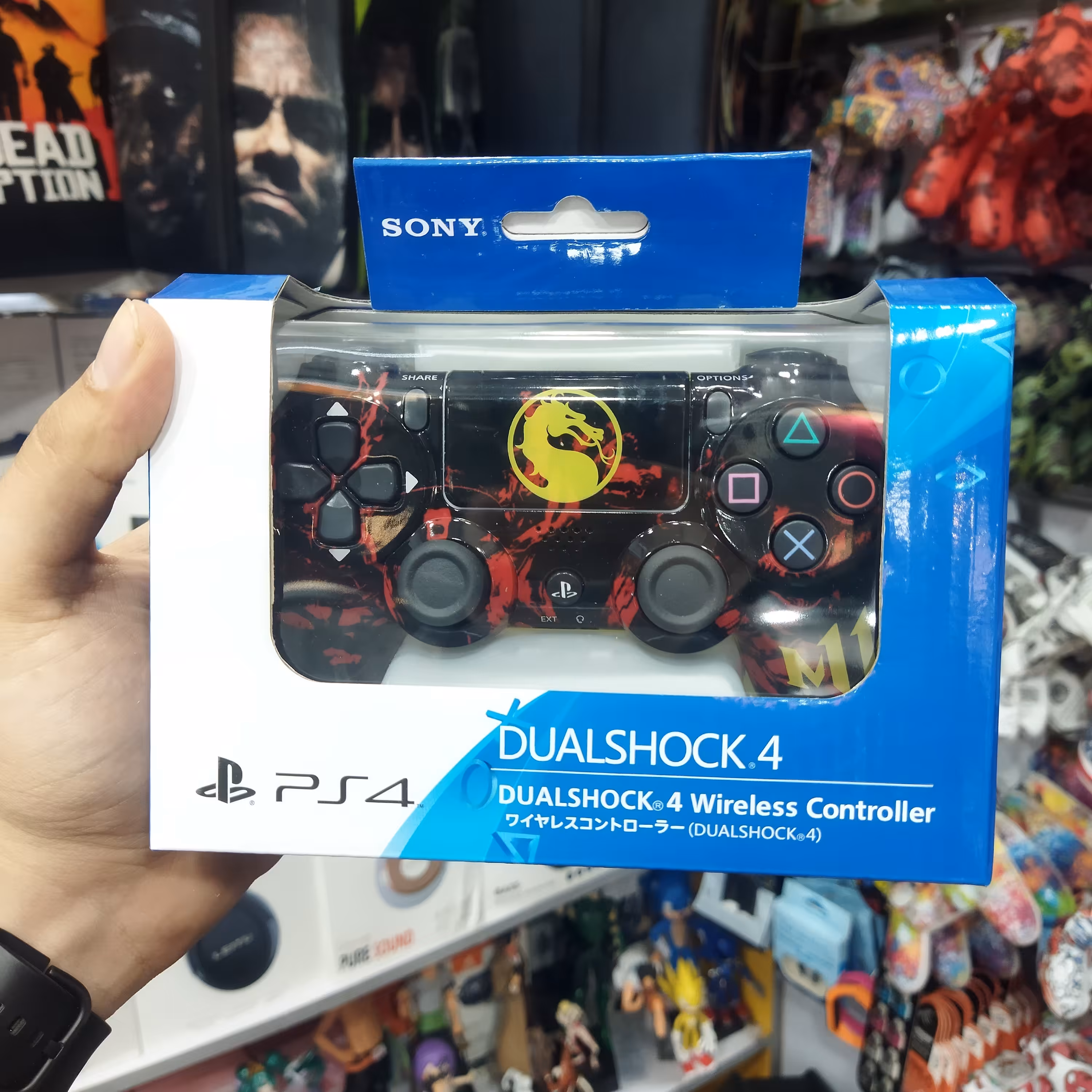 دسته پلی استیشن4 بُرد اصلی طرح فوق العاده خاص مورتال کمبد