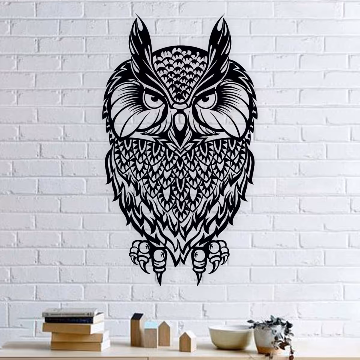 استیکر و پوستر طرح جغد کد 80 سایز 35 در 20 به قیمت 170 هزار تومان