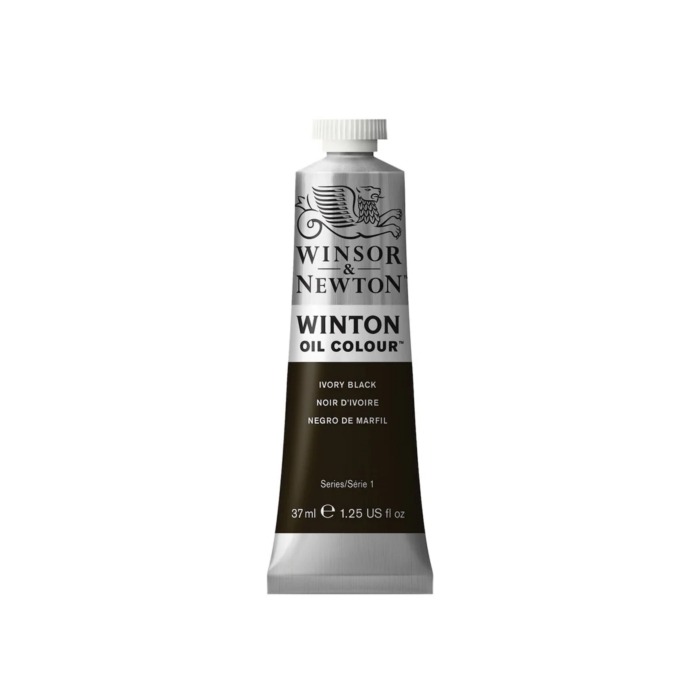 رنگ روغن وینزور 37 میل کد 331 رنگ Ivory Black