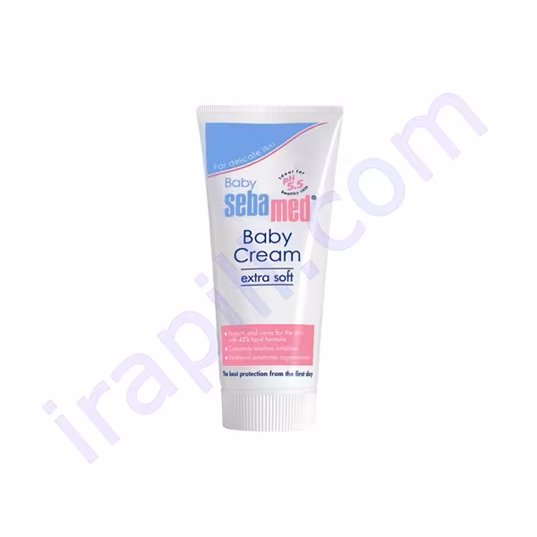 کرم نرم کننده کودک سبامد مناسب پوست حساس 50 میلی لیتر