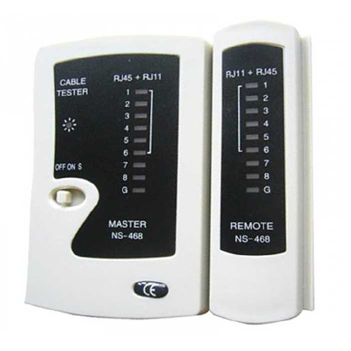 تستر کابل شبکه Rj45 Rj11 کی نت مدل K-N800 3N