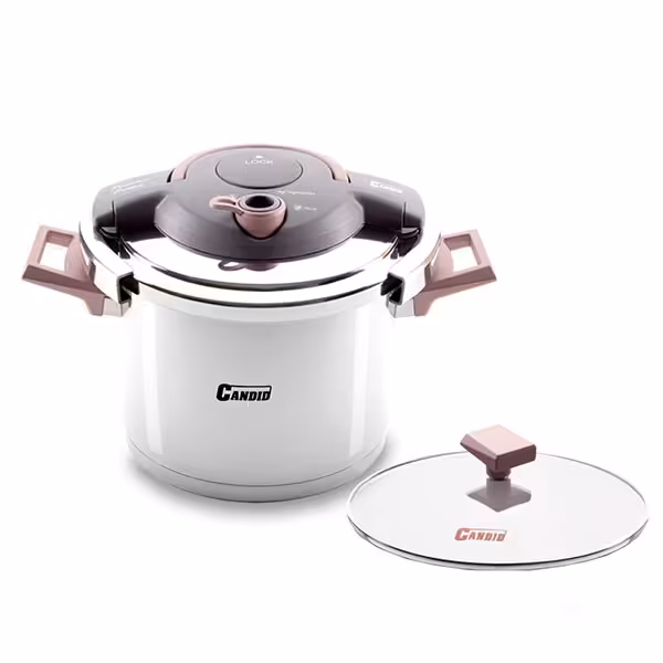 زودپز دو دسته 6 لیتری کاندید مدل هلیوس