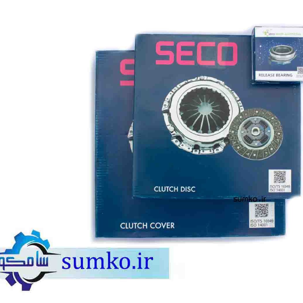 دیسک و صفحه ( کیت کلاچ) برند سکو seco مناسب تیبا و سایناS سایز215mm سامکو اصل کره