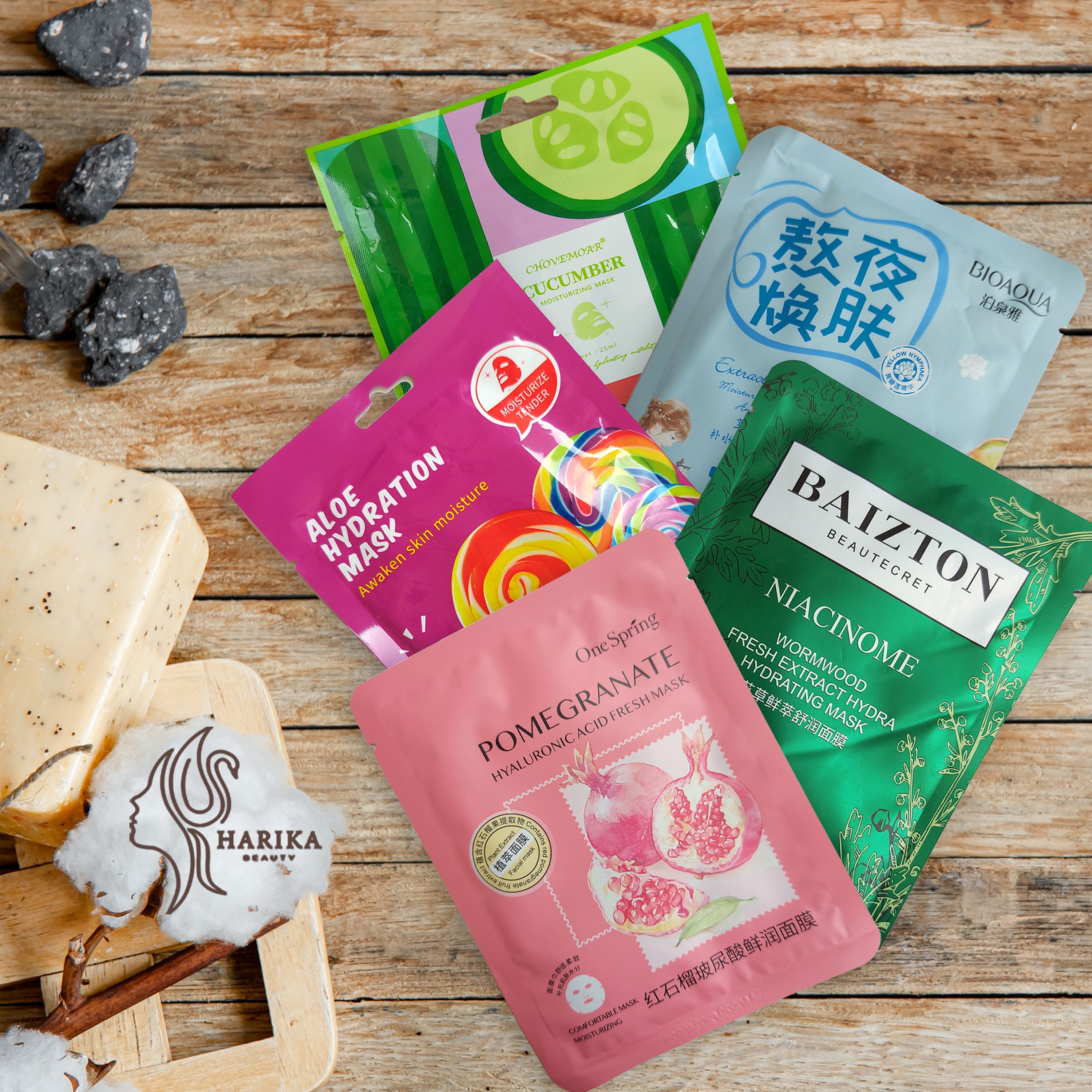 ماسک صورت ورقه ای آبرسان