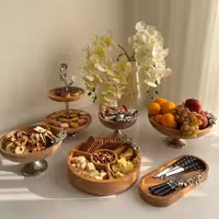 سرویس پذیرایی چوبی