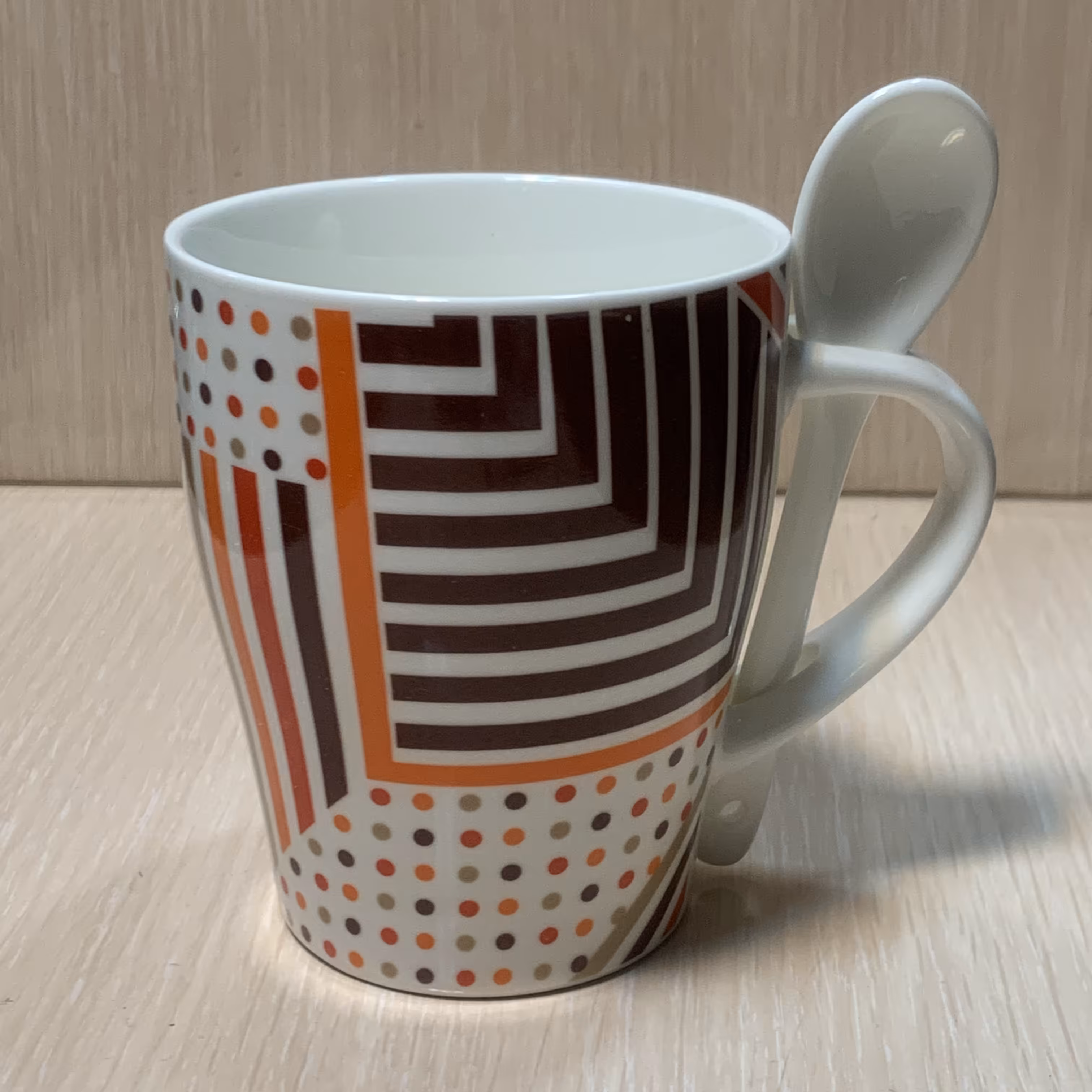 ماگ قاشق دار  (قهوه کاپوچینو چای نسکافه) 3