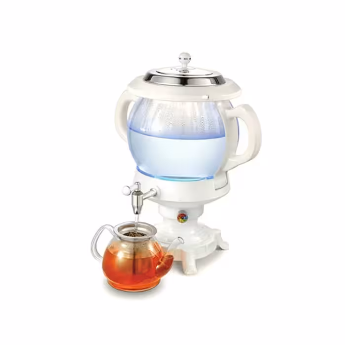 سماور برقی باریتون مدل BS-4523GWD رنگ سفید