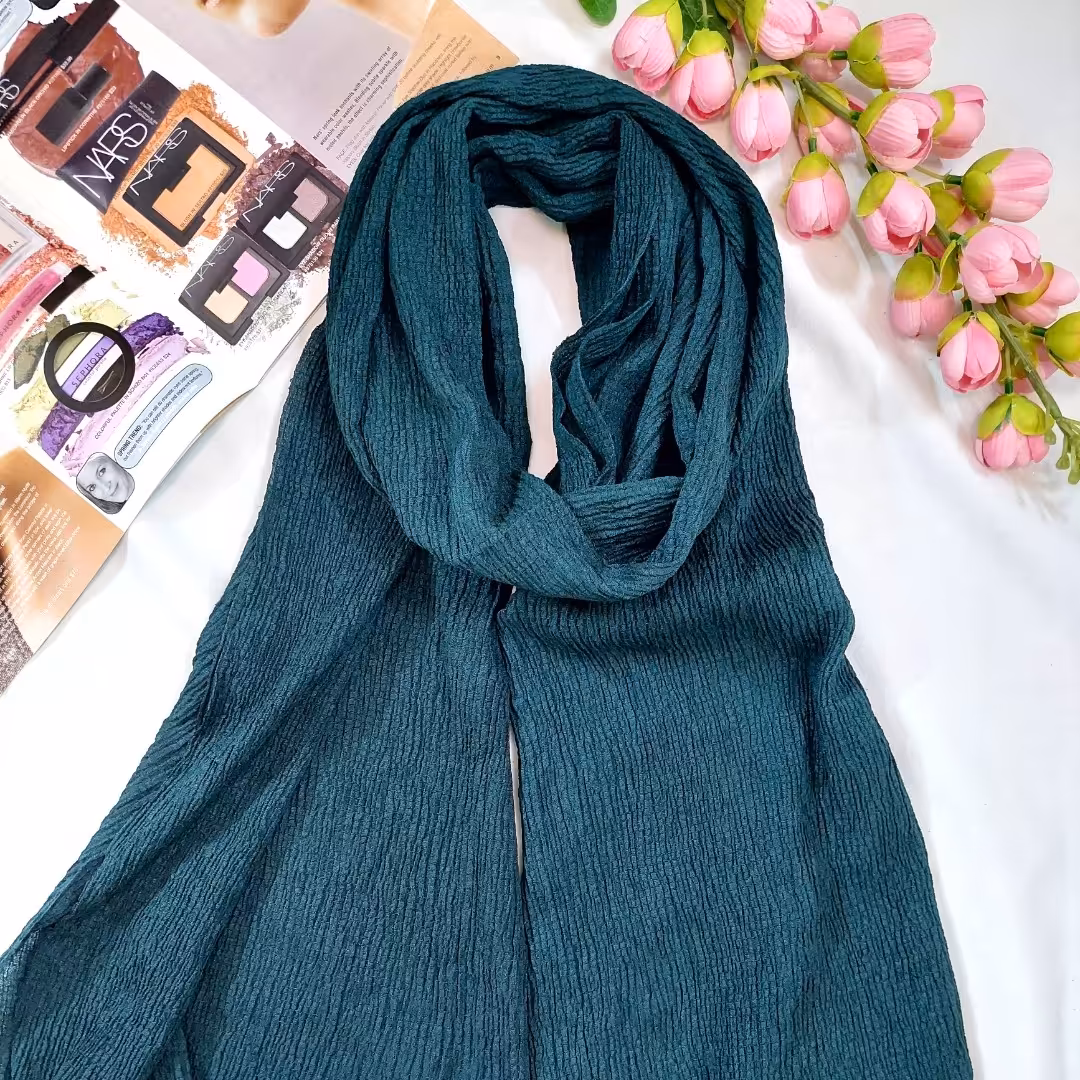 شال پفکی قواره 2متری مناسب تابستان و استفاده روزانه 