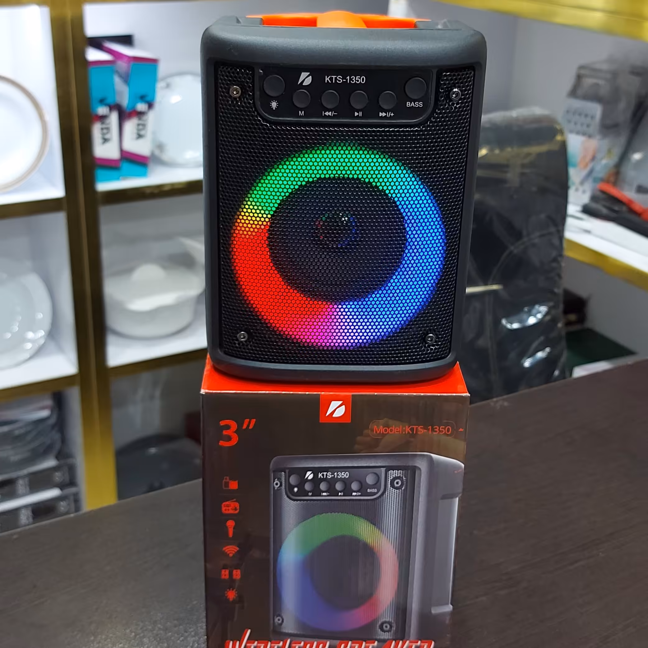 اسپیکر بلوتوثی قابل حمل مدل KTS-1350